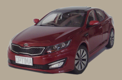 Модель автомобиля Kia Optima Red