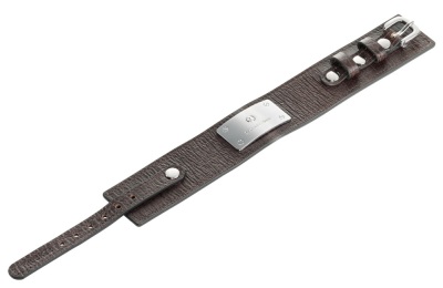 Браслет кожаный Mercedes-Benz Leather Bracelet Trucker