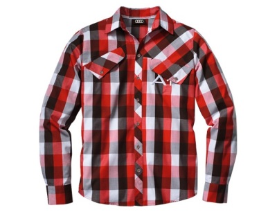 Мужская рубашка Audi Men’s A1 Checked Shirt