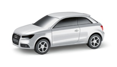 Модель инерционная Audi A1 pull-back car, silver