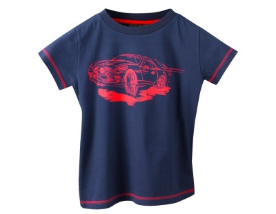 Футболка для мальчиков Mercedes Boys’ T-Shirt, Blue