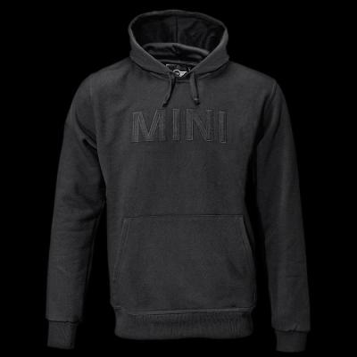 Куртка унисекс с капюшоном Mini Unisex Wordmark Hoodie, Black