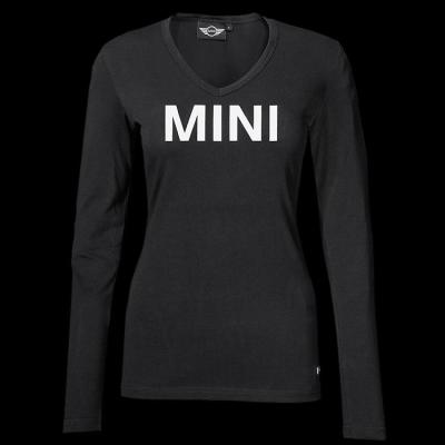 Женская майка Mini Ladies' Wordmark Longsleeve, Black