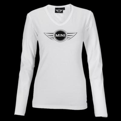 Женская майка Mini Ladies' Logo Longsleeve, White