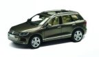 Модель автомобиля Volkswagen Touareg, Scale 1 43, Brown