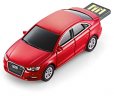 Флешка Audi USB flash drive, 4 GB, A3 Limo, red