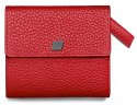 Женский кожаный мини кошелек Audi Womens Mini purse Audi Sport, red