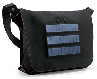 Курьерская сумка с солнечным зарядным устройством Audi Sport Messenger Bag with photovoltaic panels