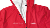 Дождевик унисекс Audi Sport Unisex Rain Jacket, Red, артикул 3131400800