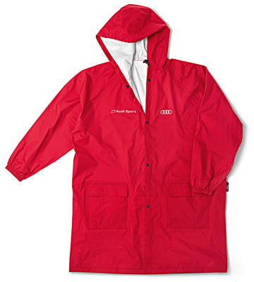 Дождевик унисекс Audi Sport Unisex Rain Jacket, Red