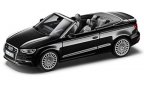 Модель автомобиля Audi A3 Cabriolet, Scale 1:43, Phantom Black