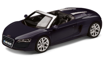 Модель автомобиля Audi R8 Spyder, Scale 1:43, Estoril Blue