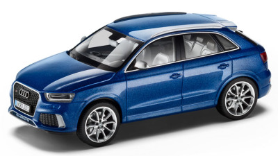 Модель автомобиля Audi RS Q3, Scale 1:43, Sepang blue