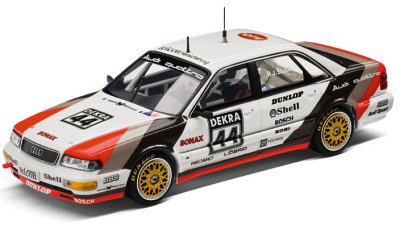 Модель автомобиля Audi V8 DTM 1990, Scale 1:43, H.-J.Stuck