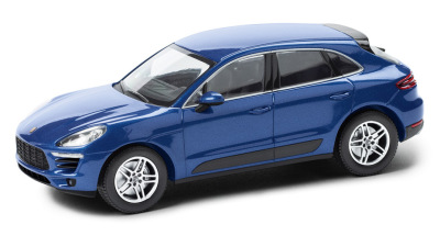 Модель автомобиля Porsche Macan S, Scale 1:43, Sapphire Blue Metallic