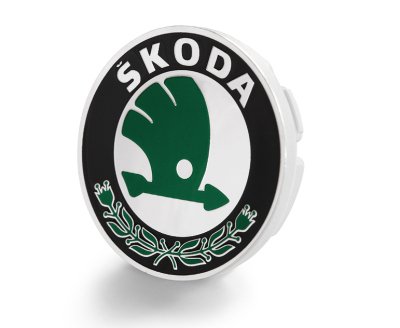 Крышка ступицы легкосплавного диска Skoda Hub cover with SKODA logo