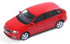 Модель автомобиля Skoda Rapid Spaceback 1:43, red corrida