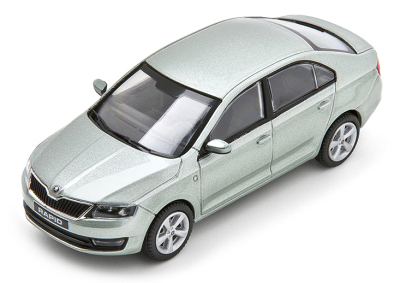 Модель автомобиля Skoda Rapid 1:43, Arctic Green