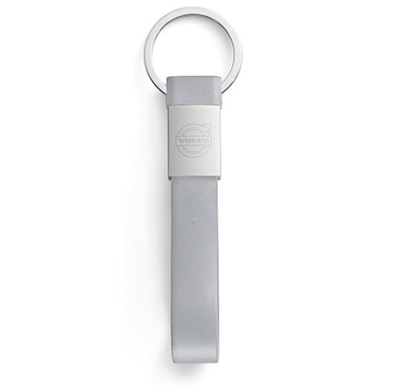 Брелок-флешка Volvo Rubber USB 32GB and Key Ring, Grey/Silver
