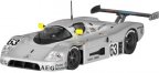 Модель автомобиля Sauber-Mercedes C9 (1989), Scale 1:43, Silver-coloured