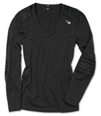 Женская майка BMW М с длинным рукавом, Longsleeve Shirt Ladies, Anthracite