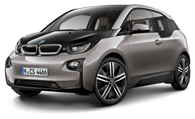 Модель автомобиля BMW i3 (i01), 1:43 scale, Andesite Silver