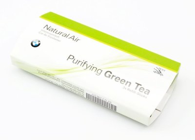 Комплект сменных картриджей освежителя воздуха BMW Green Tea