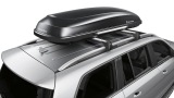 Багажный контейнер на крышу Mercedes Roof box 400, black metallic, артикул A0008400000