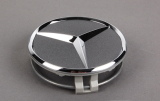 Колпачок ступицы колеса Mercedes цвета Серые Гималаи с хромированным логотипом, артикул A00040038007756
