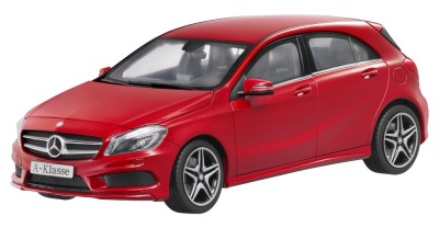 Модель Mercedes-Benz A-Class AMG 2012, Jupiter Red, Scale 1:18