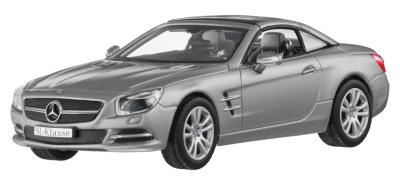 Модель Mercedes-Benz SL-Class R231, Designo Cerussite Grey Magno, 1:43 Scale