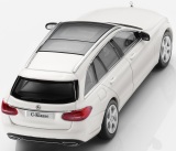 Модель автомобиля Mercedes C-Class Estate, Exclusive, Scale 1:43, Designo Diamond White Bright, артикул B66960252