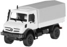 Модель автомобиля Mercedes Unimog U5023 Pritsche und Plane