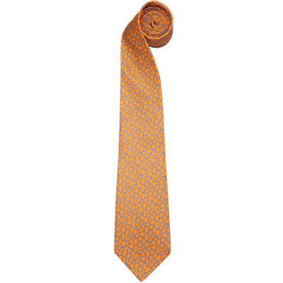 Галстук Land Rover Terrain Silk Tie Orange