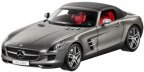 Модель автомобиля Mercedes SLS AMG Roadster Grey 1/18