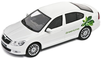 Модель автомобиля Skoda Model Model Octavia GreenLine – 1:43GreenLine – 1:43