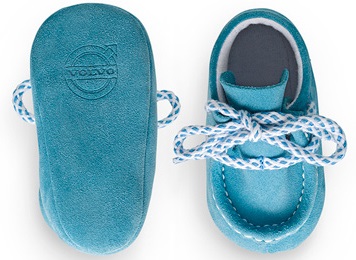 Детские мокасины Volvo Baby moccasins Blue