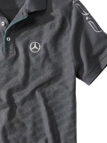 Мужская рубашка-поло Mercedes Poloshirt Men's, Graphit, артикул B67995157
