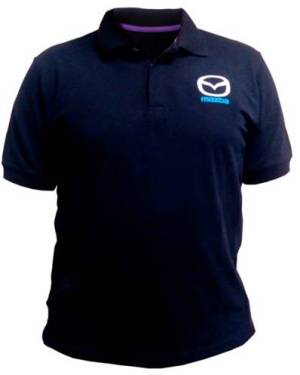 Мужская рубашка поло Mazda Men's Polo Shirt, Skyactiv, Black