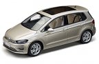Модель автомобиля Volkswagen Golf VII Sportsvan, Scale 1:43, Tungsten Silver Metallic