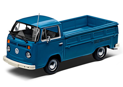Модель автомобиля Volkswagen T2 Pick-Up, Scale 1:43, Neptune Blue