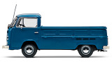 Модель автомобиля Volkswagen T2 Pick-Up, Scale 1:43, Neptune Blue, артикул 245099300D5U