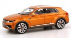 Модель автомобиля Volkswagen CrossBlue Coupé Concept, Scale 1:43, Gold Orange
