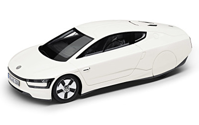 Модель автомобиля Volkswagen XL1, Scale 1:43, Oryx White