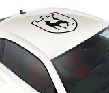 Модель автомобиля Volkswagen Beetle -Coat of Arms- Decorative Film, Scale 1:43, Candy White, артикул 5C1099300CB9A