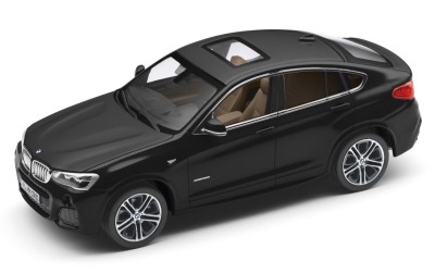 Модель автомобиля BMW X4 (F26), Sapphire Black, Scale 1:43