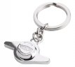 Брелок Jaguar Heritage Jaguar Wheel Spinner Key Ring - Rhodium