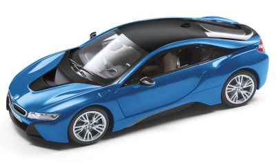 Модель автомобиля BMW i8 (i12), 1:18 scale, Protonic Blue