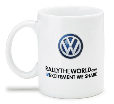 Фарфоровая кружка Volkswagen Motorsport Cup, White