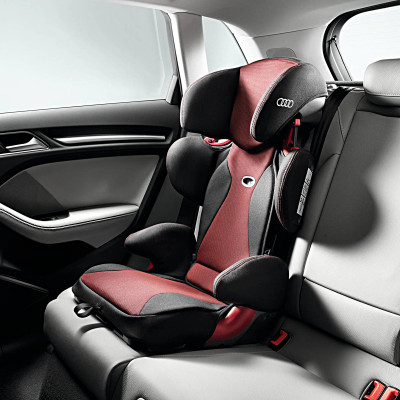 Автомобильное детское кресло Audi Youngster Plus Child Seat, Misano Red/Black, Advanced